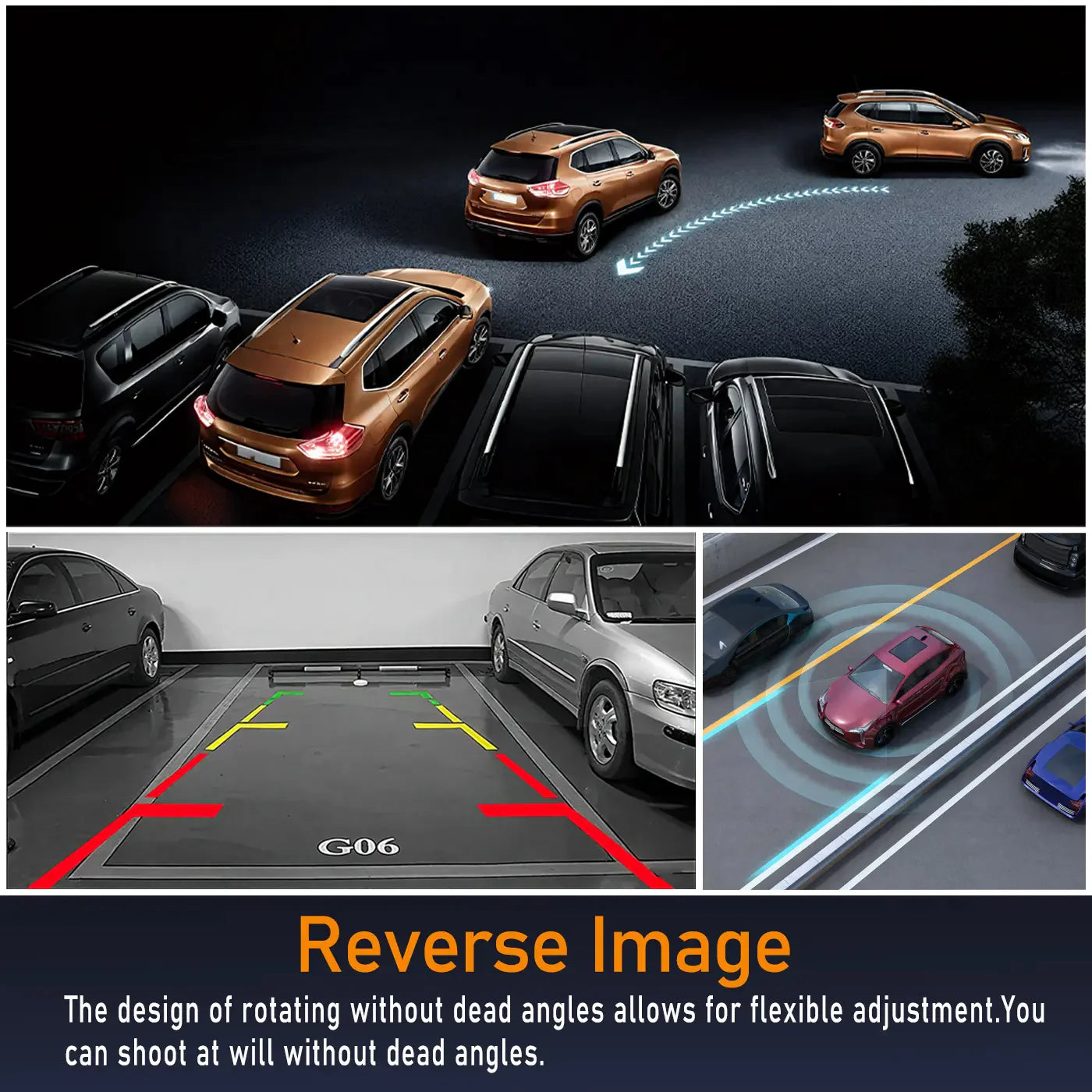 360-Degree Panoramic 4-Channel Dash Cam (Front, Rear, Interior, Left, Right)