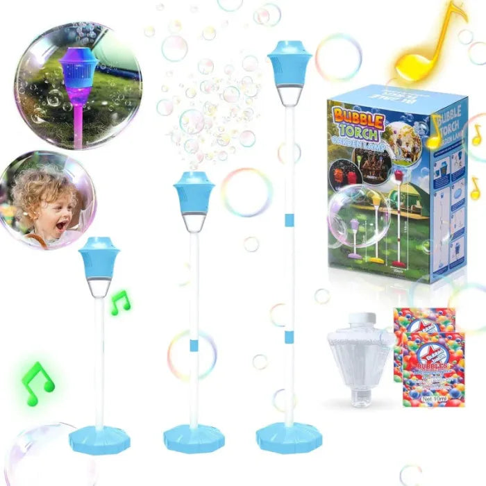 ✨Create a Backyard Wonderland: Automatic Music & Light Bubble Machine🥳