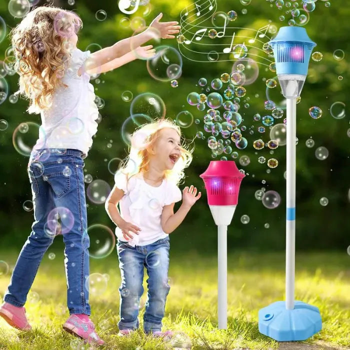 ✨Create a Backyard Wonderland: Automatic Music & Light Bubble Machine🥳